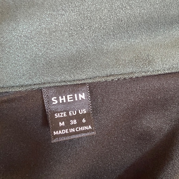 Dark Green Trendy Fringe Jacket, size M. New! - Picture 9 of 15